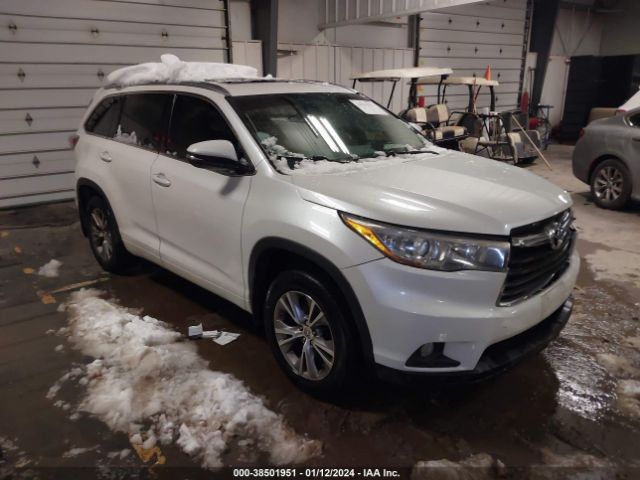 TOYOTA HIGHLANDER 2015 5tdjkrfh4fs104853