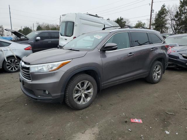 TOYOTA HIGHLANDER 2015 5tdjkrfh4fs123564