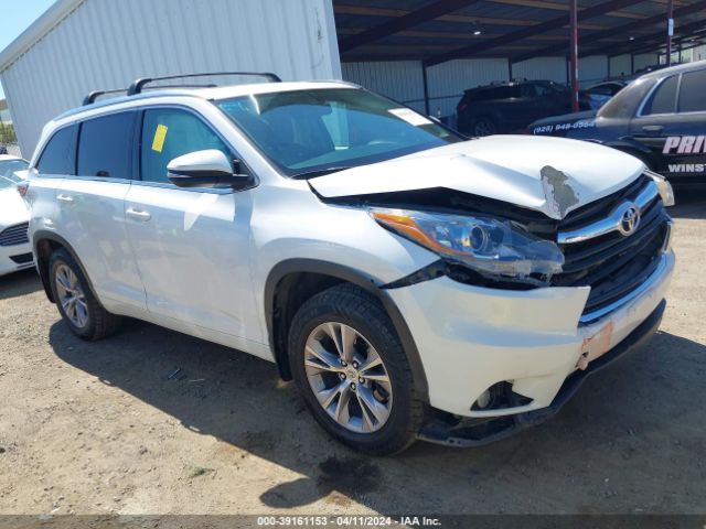 TOYOTA HIGHLANDER 2015 5tdjkrfh4fs132605