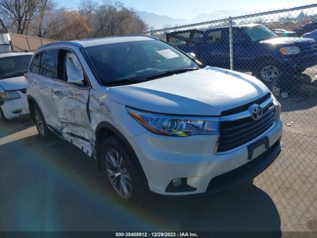 TOYOTA HIGHLANDER 2015 5tdjkrfh4fs172859