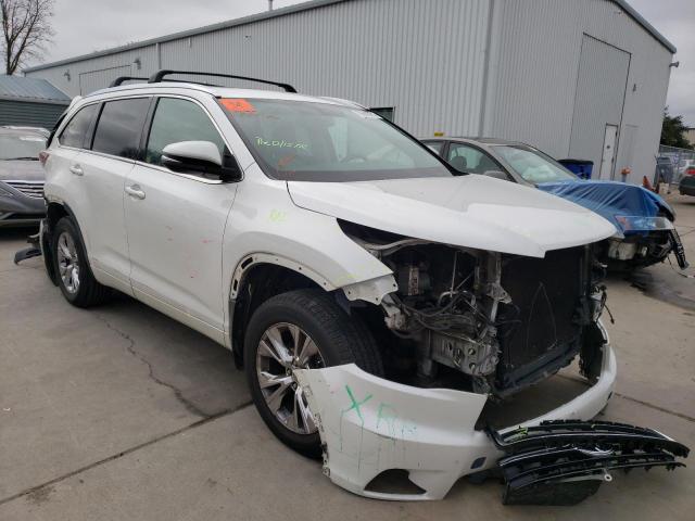 TOYOTA HIGHLANDER 2015 5tdjkrfh4fs217721