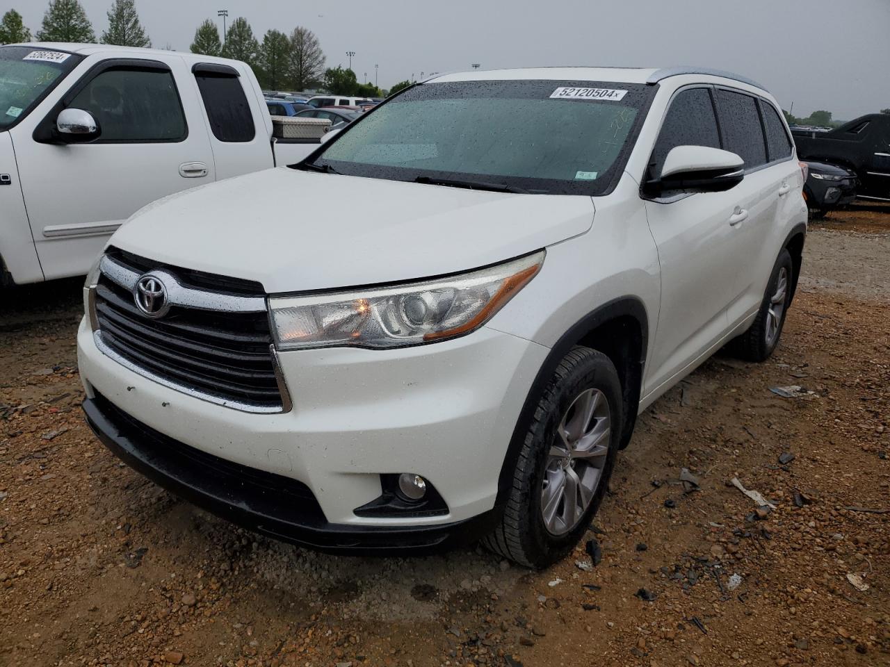 TOYOTA HIGHLANDER 2015 5tdjkrfh4fs221512