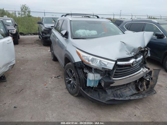 TOYOTA HIGHLANDER 2016 5tdjkrfh4gs237209