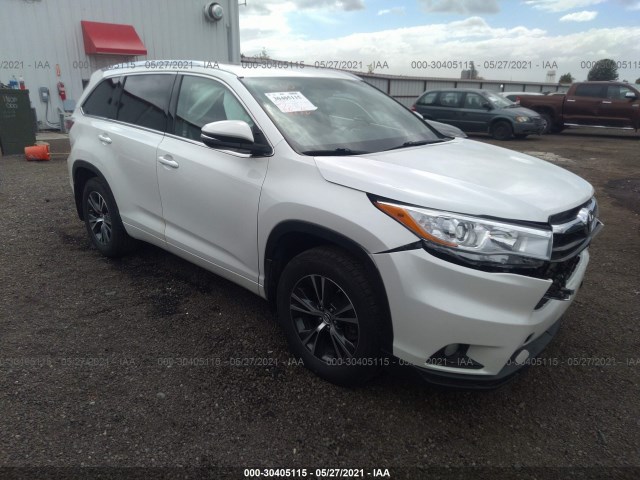 TOYOTA HIGHLANDER 2016 5tdjkrfh4gs258514