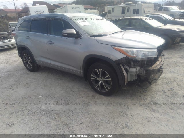 TOYOTA HIGHLANDER 2016 5tdjkrfh4gs273790