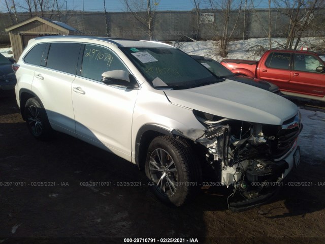 TOYOTA HIGHLANDER 2016 5tdjkrfh4gs285504