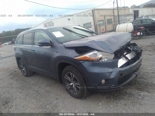 TOYOTA HIGHLANDER 2016 5tdjkrfh4gs288810