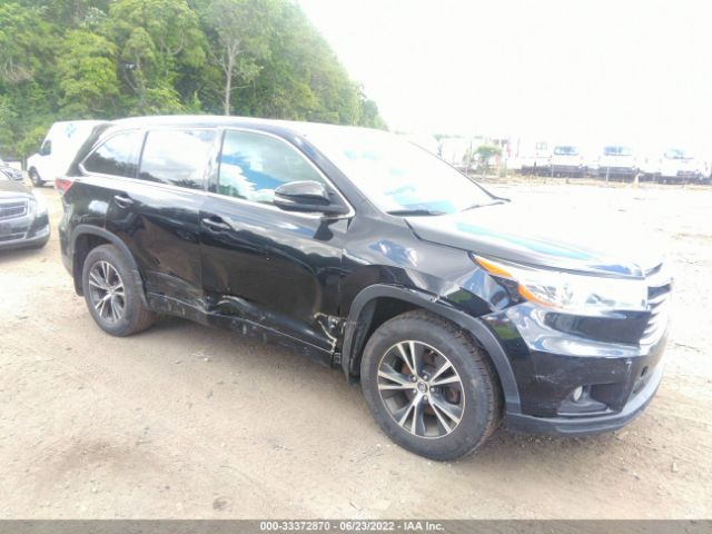 TOYOTA HIGHLANDER 2016 5tdjkrfh4gs308330