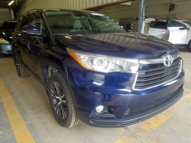 TOYOTA HIGHLANDER 2016 5tdjkrfh4gs310384