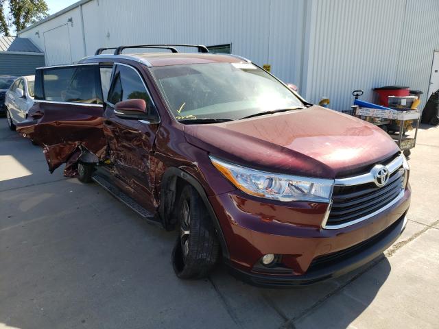 TOYOTA HIGHLANDER 2016 5tdjkrfh4gs351811