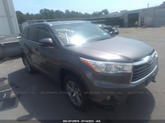 TOYOTA HIGHLANDER 2014 5tdjkrfh5es032348