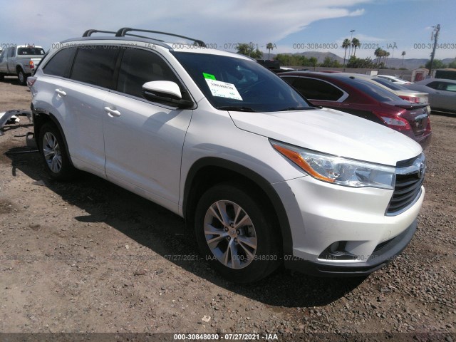 TOYOTA HIGHLANDER 2014 5tdjkrfh5es048212