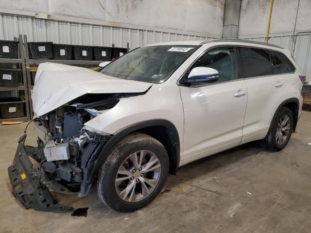 TOYOTA HIGHLANDER 2015 5tdjkrfh5fs078537