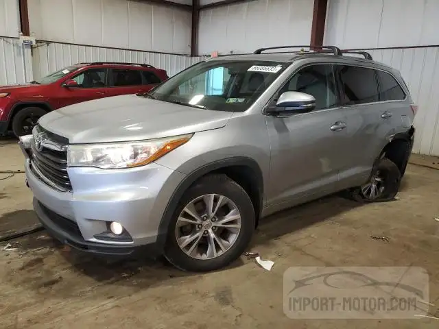 TOYOTA HIGHLANDER 2015 5tdjkrfh5fs097105