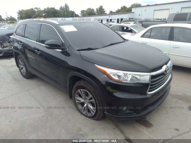 TOYOTA HIGHLANDER 2015 5tdjkrfh5fs104425