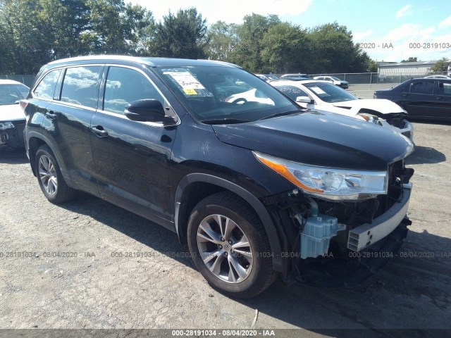 TOYOTA HIGHLANDER 2015 5tdjkrfh5fs116686