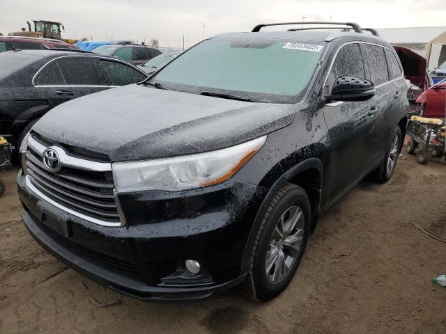 TOYOTA HIGHLANDER 2015 5tdjkrfh5fs145170