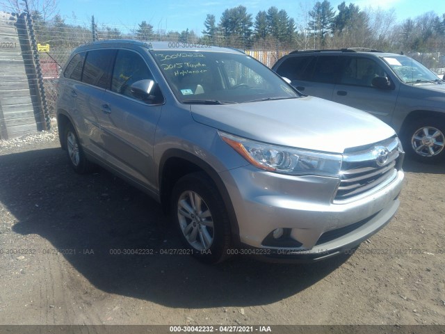 TOYOTA HIGHLANDER 2015 5tdjkrfh5fs166438