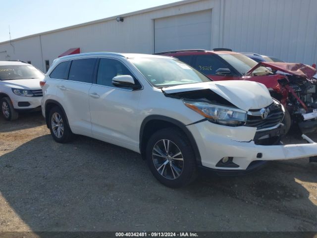 TOYOTA HIGHLANDER 2015 5tdjkrfh5fs171297