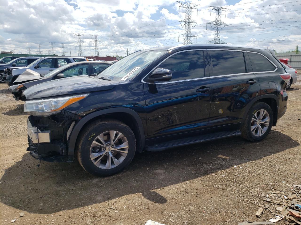 TOYOTA HIGHLANDER 2015 5tdjkrfh5fs171638