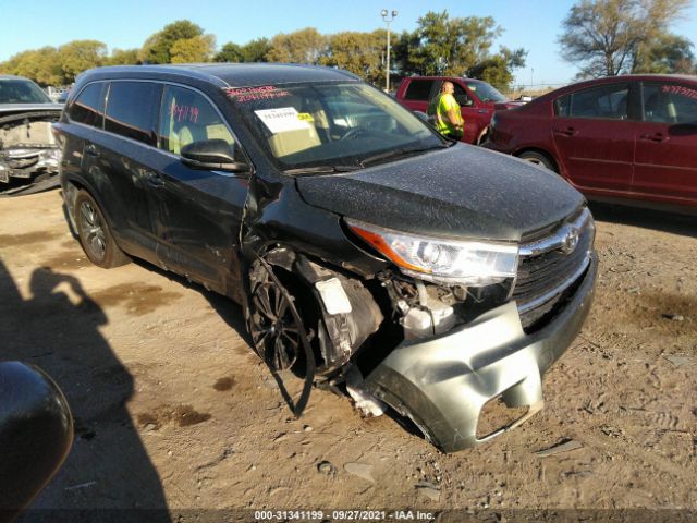 TOYOTA HIGHLANDER 2016 5tdjkrfh5gs272535