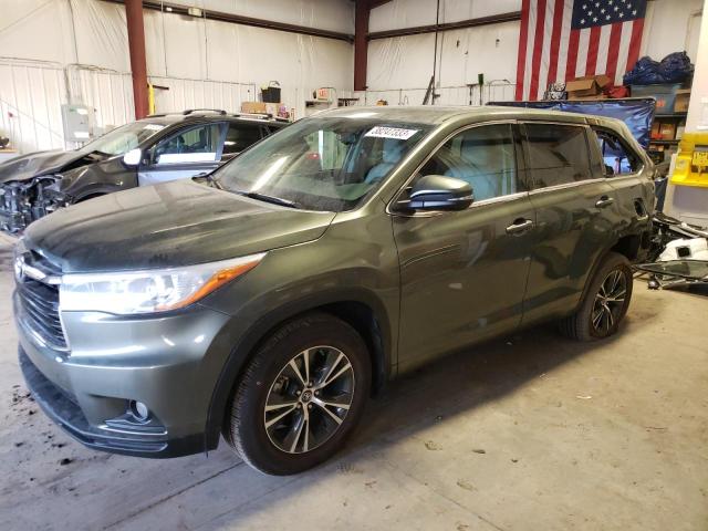 TOYOTA HIGHLANDER 2016 5tdjkrfh5gs280988