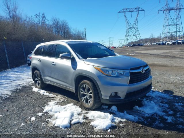 TOYOTA HIGHLANDER 2016 5tdjkrfh5gs290341