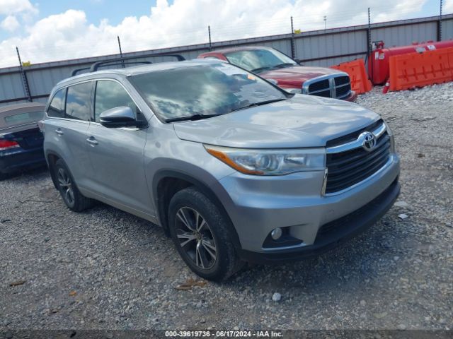 TOYOTA HIGHLANDER 2016 5tdjkrfh5gs300480