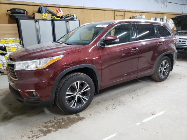 TOYOTA HIGHLANDER 2016 5tdjkrfh5gs312547