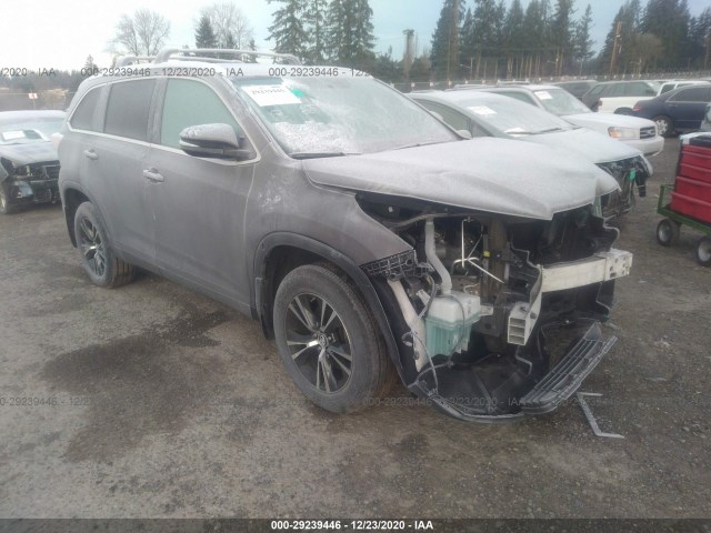 TOYOTA HIGHLANDER 2016 5tdjkrfh5gs352692