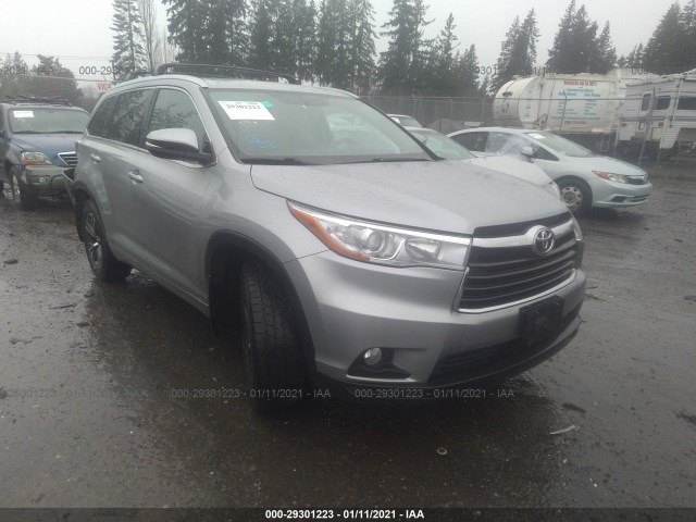 TOYOTA HIGHLANDER 2016 5tdjkrfh5gs504907