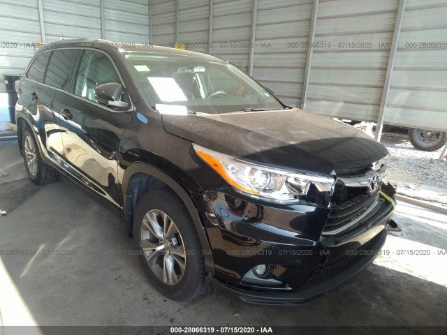 TOYOTA HIGHLANDER 2014 5tdjkrfh6es009337