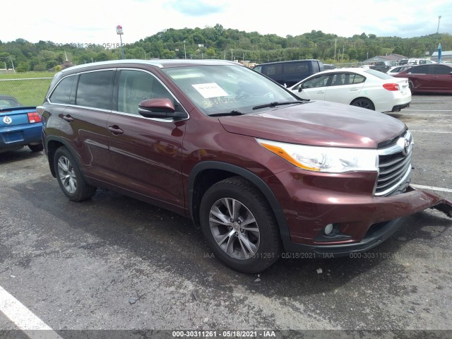 TOYOTA HIGHLANDER 2014 5tdjkrfh6es027983