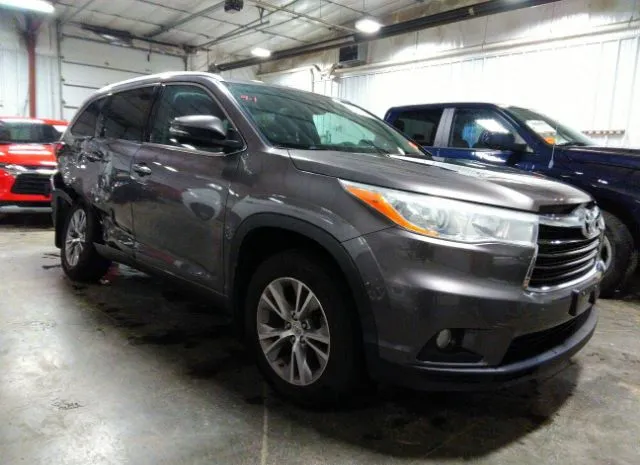 TOYOTA HIGHLANDER 2014 5tdjkrfh6es061356