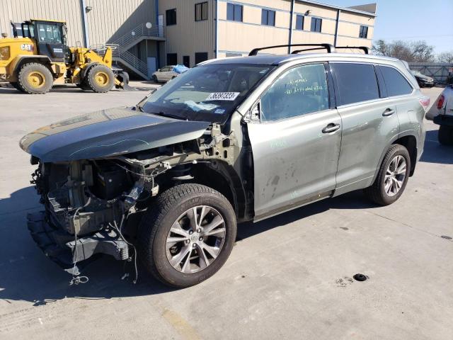 TOYOTA HIGHLANDER 2015 5tdjkrfh6fs105602