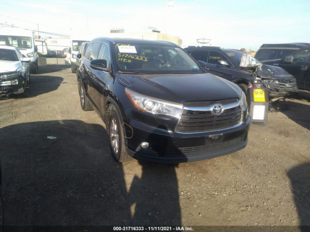 TOYOTA HIGHLANDER 2015 5tdjkrfh6fs110119