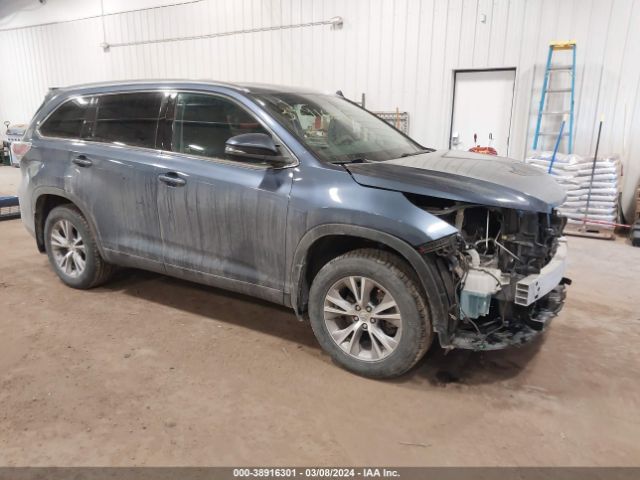 TOYOTA HIGHLANDER 2015 5tdjkrfh6fs126370