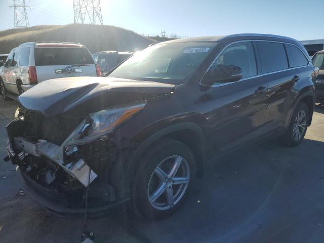 TOYOTA HIGHLANDER 2015 5tdjkrfh6fs134176