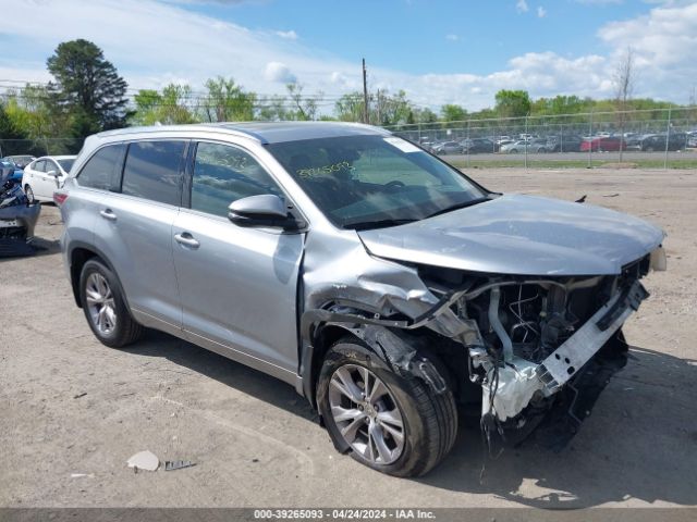 TOYOTA HIGHLANDER 2015 5tdjkrfh6fs142679