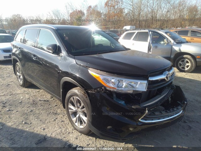 TOYOTA HIGHLANDER 2015 5tdjkrfh6fs192191