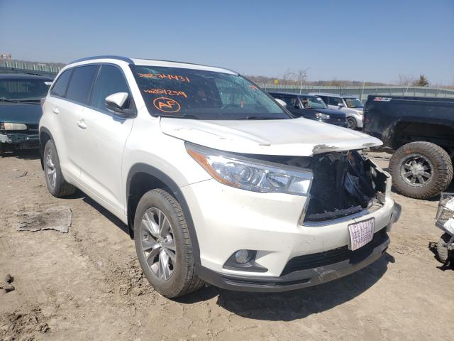 TOYOTA HIGHLANDER 2015 5tdjkrfh6fs201259