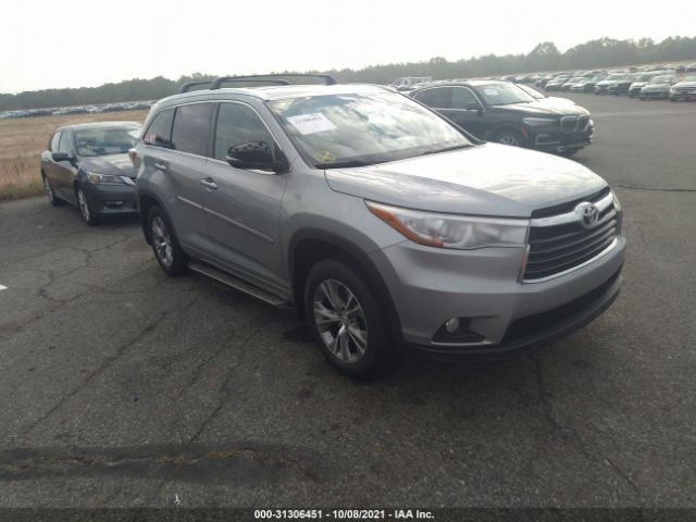 TOYOTA HIGHLANDER 2015 5tdjkrfh6fs209720