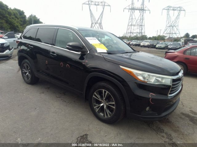 TOYOTA HIGHLANDER 2016 5tdjkrfh6gs288243