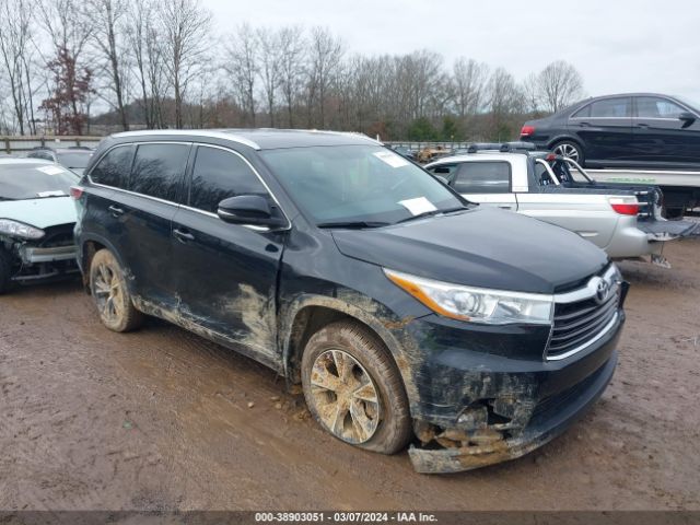 TOYOTA HIGHLANDER 2016 5tdjkrfh6gs309348