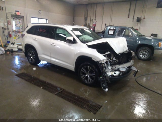 TOYOTA HIGHLANDER 2016 5tdjkrfh6gs349171