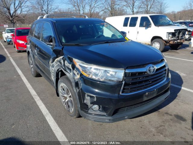 TOYOTA HIGHLANDER 2016 5tdjkrfh6gs355276