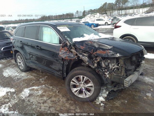 TOYOTA HIGHLANDER 2014 5tdjkrfh7es037115