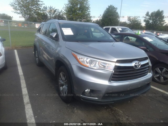 TOYOTA HIGHLANDER 2014 5tdjkrfh7es051094