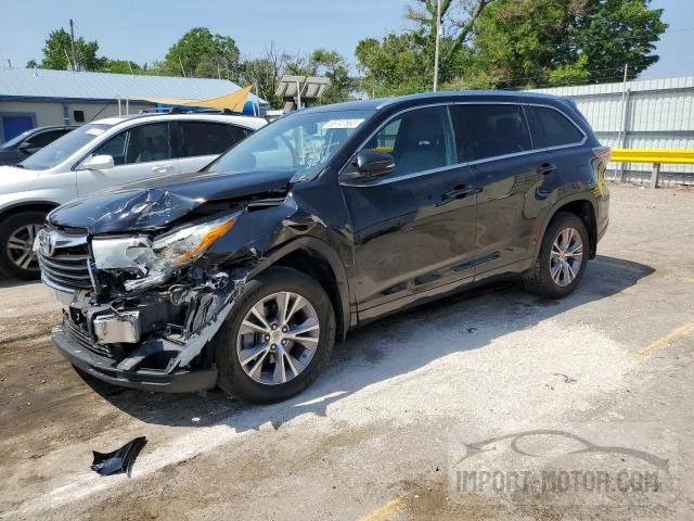 TOYOTA HIGHLANDER 2014 5tdjkrfh7es055503