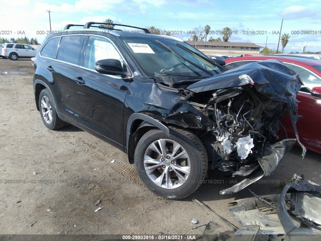 TOYOTA HIGHLANDER 2014 5tdjkrfh7es068204